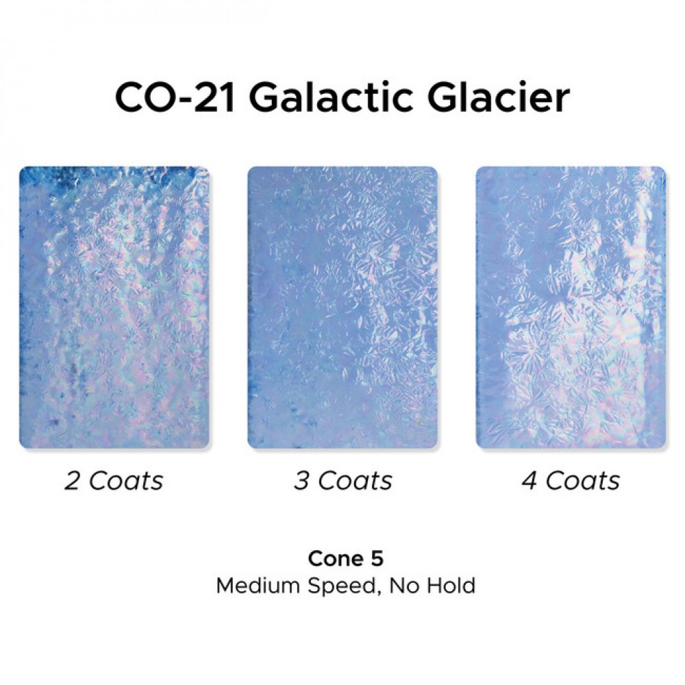Galactic Glacier - 16-oz Amaco Cosmos Mid Range Glaze